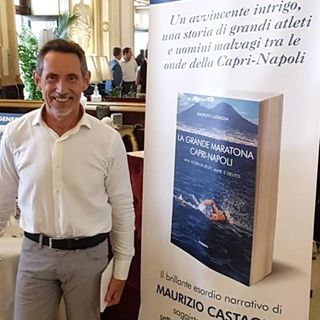 Venerdì al Circolo degli Amici di Novara la presentazione del libro “La grande Maratona Capri-Napoli” dell’autore Maurizio Castagna