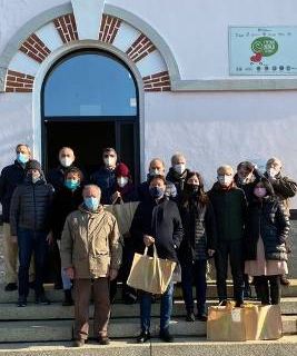 Borse della solidarietà distribuite alle famiglie bisognose del borgomanerese e gozzanese