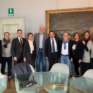 Il sindaco Canelli ha incontrato i tre Novaresi dell'Anno
