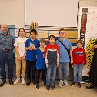 Campionati regionali giovanili di scacchi, novarese u12 terza classificata