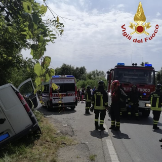 Incidente stradale a Romagnano Sesia, un ferito
