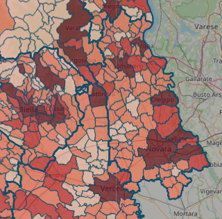 Covid, a Novara contagi in diminuzione
