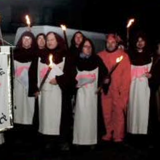 Tradizionale falo’ di Sant’Antonio con il gruppo Amici 52