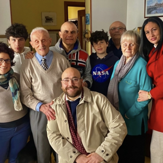 Novara festeggia i 101 anni di Gino Marcello Ubezzi