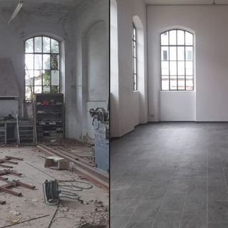 Interventi di restauro in fase conclusiva all'Iti Omar di Novara