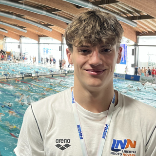 Colombo rompe il ghiaccio: bronzo negli 800 stile libero per la Libertas Nuoto Novara