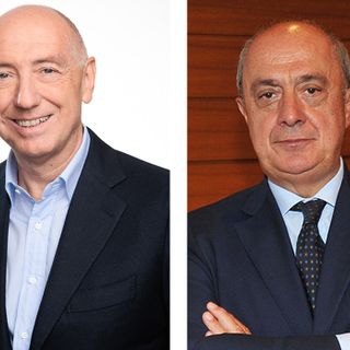 Nella foto: a sinistra Marco Sala a destra Lorenzo Pelliccioli