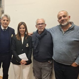 Nella foto: Tovaglieri con Picozzi, Palmieri e Strozzi