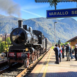 Alla vendemmia di Sizzano con il treno a vapore
