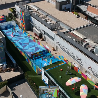 Aperto il parco ludico motorio realizzato da Kinder Ferrero all’Outlet di Vicolungo