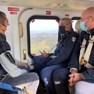 Alluvione, concluso il sopralluogo in Piemonte del capo della protezione civile Borrelli