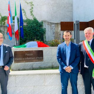 A Meina una piazza intitolata ai “Medici e infermieri d’Italia”