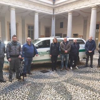 Terminato con successo il primo esame dell'unità cinofila della Provincia