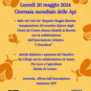 Giornata mondiale delle Api al Bioparco a Trecate