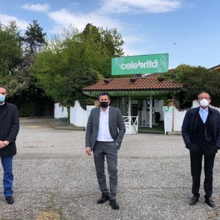 La Discoteca Celebrità è diventata il punto vaccinale di Trecate