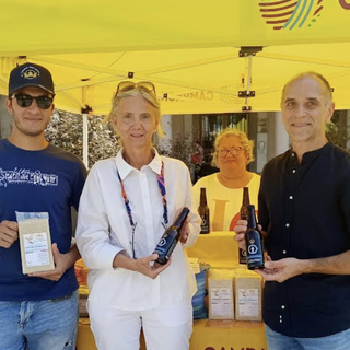 Presentata la birra &quot;Elettroshok&quot;, prodotto tutto trecatese