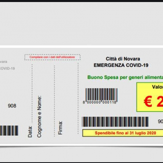 Aperta la piattaforma del Comune di Novara per i buoni spesa