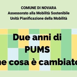 Mobilità sostenibile, Novara fa il punto sul Pums: la presentazione pubblica dei dati