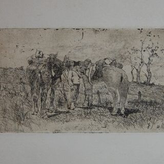 A Novara una mostra su Giovanni Fattori e il tema militare nella grafica: sei opere restaurate in esposizione alla Galleria Giannoni