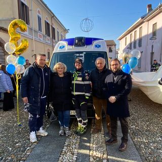 Un nuovo mezzo per i soccorsi di Casalbeltrame