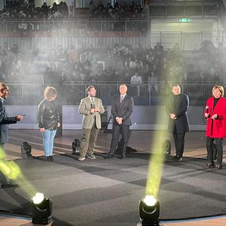 Andrea Crivelli alla Cerimonia di Apertura di &quot;Wooooow io e il mio futuro&quot;