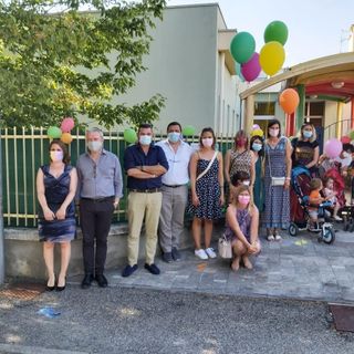 L'assesore De Grandis ha visitato l'asilo Millecolori di Oleggio