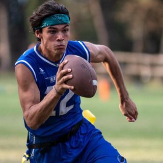 Dario Di Girolamo protagonista nella finale degli Europei di Flag Football U17