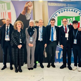 Una delegazione novarese al congresso nazionale di Forza Italia