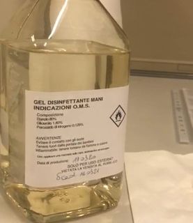 Coronavirus, in otto giorni Arpa ha prodotto più di mezza tonnellata di gel igienizzante