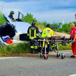 Cronaca nord-ovest: Un ferito nell'incidente autonomo a Pezzana sulla SP31