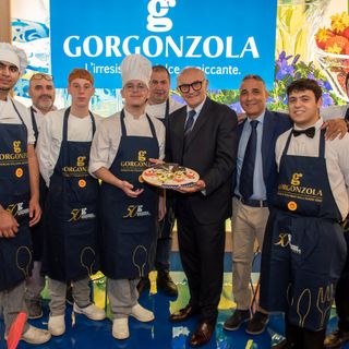 Il Consorzio Gorgonzola Dop ha partecipato a Tuttofood Milano con gli studenti di Novara