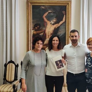 L'assessore Chiara Caucino in visita all'Istituto Santa Lucia