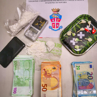 Novara, 23enne arrestato per spaccio