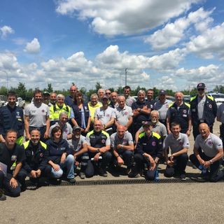 La Protezione civile impegnata nell’emergenza di Modena