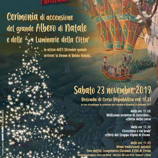 Cerimonia di Accensione del Grande Albero e delle Luminarie: il 23 novembre “Arona Lake&amp;Shopping Christmas”