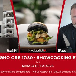Il nuovo panino “Hole-in-one” protagonista  dello show-cooking a Gozzano