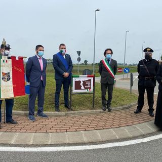 Intitolata alla vittime giuliano-dalmate la rotonda di Cameri