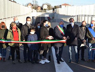 Inaugurato il nuovo sottopasso di Borgomanero
