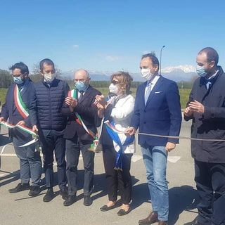 Inaugurata la tangenziale di Fara Novarese