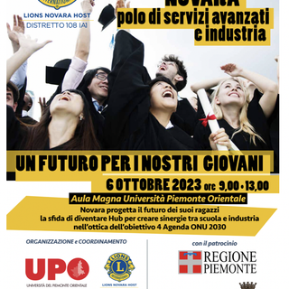 &quot;Polo di servizi avanzati e industria” presso l’università del Piemonte orientale di Novara