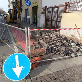 Rinnovo urbano a Galliate: si inizia dal marciapiede di Viale Dante