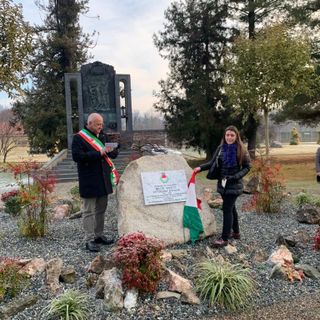 Gozzano, inaugurato il cippo al Milite Ignoto