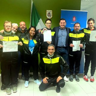 I nuotatori paralimpici hanno incontrato l’assessore De Grandis