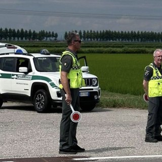 Controlli della polizia provinciale lungo le strade del novarese