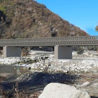 Anas ha varato il ponte provvisorio di Romagnano Sesia