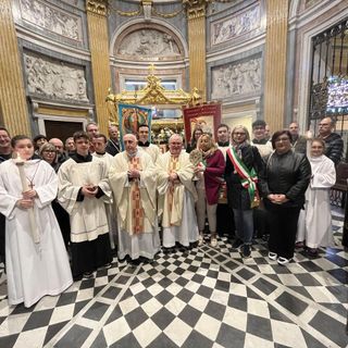 Partecipata la tradizionale processione dei trecatesi
