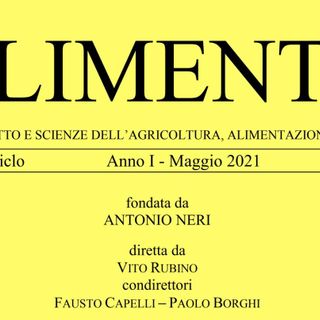 All’Upo nasce ‘Alimenta’ la rivista dedicata al settore Agro – Alimentare e all’ambiente