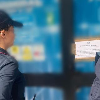 Novara, intervento della polizia in una sala slot: attività sospesa per cinque giorni