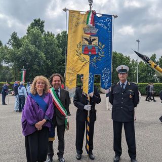 Cameri celebra il 25° anniversario del comando dell'aeroporto