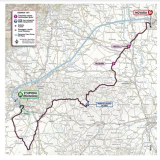 Giro d’Italia: a Novara già da sabato nei pressi dell’arrivo stop a traffico e sosta
